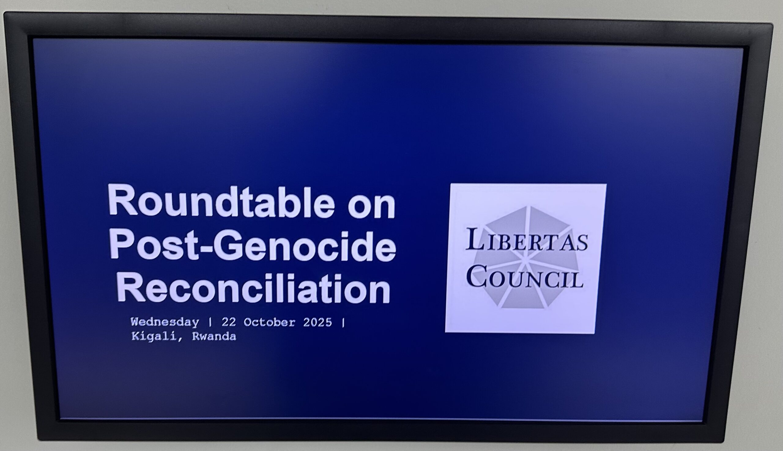 Initial Lessons from Rwanda about Reconciliation Principles