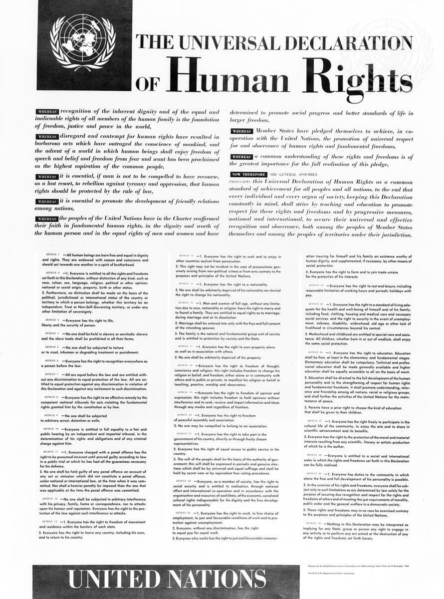 Universal Declaration of Human Rights